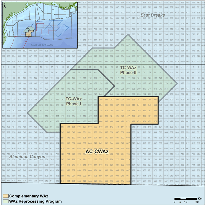 Multi-client seismic survey – Alaminos Canyon