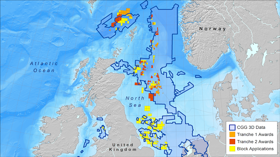 CGG's 33rd Licensing Round UKCS Coverage